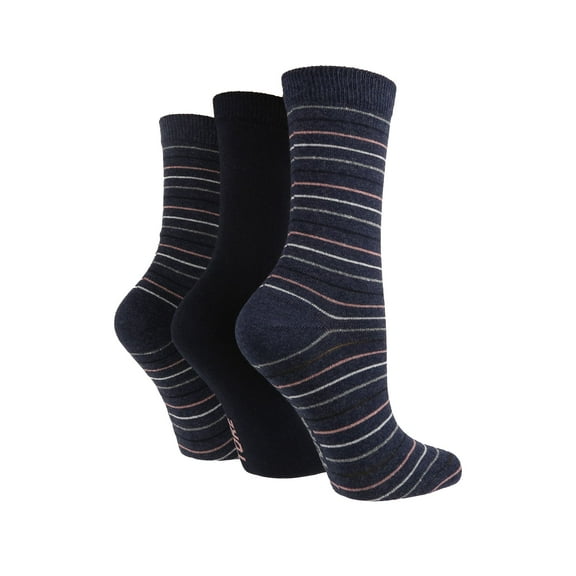 Women's Multi Stripe Crew Sock