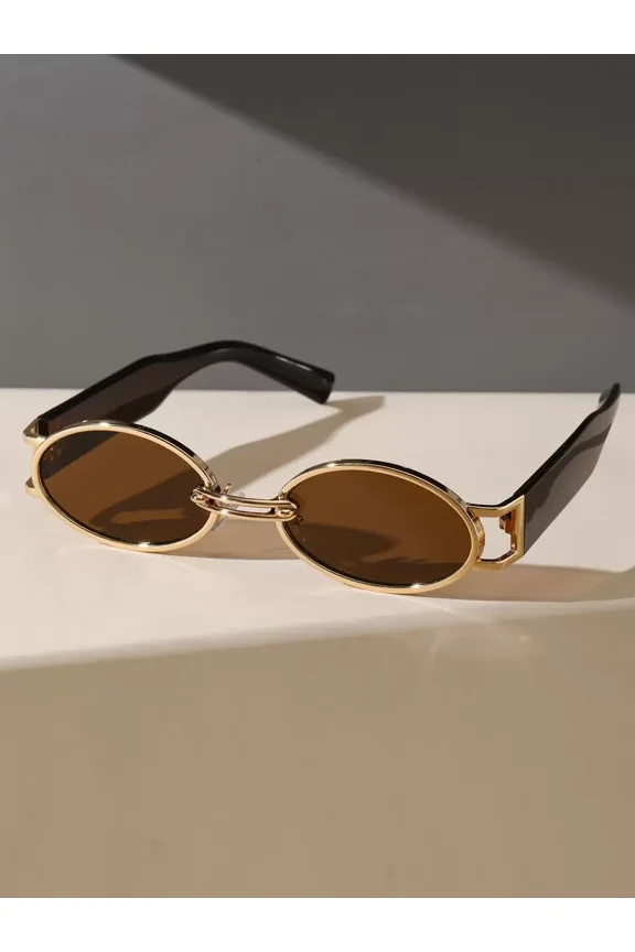 Women's Multicolor Oval Full Frame Fashion Glasses