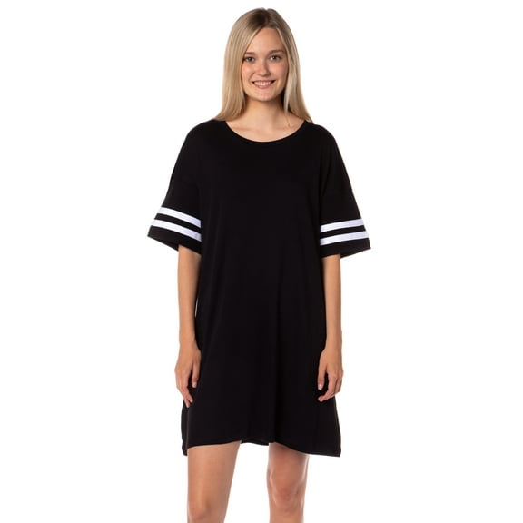 Women's Multiple Colors Available Nightgown Pajama Shirt Dress For Adults