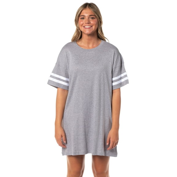 Women's Multiple Colors Available Nightgown Pajama Shirt Dress For Adults