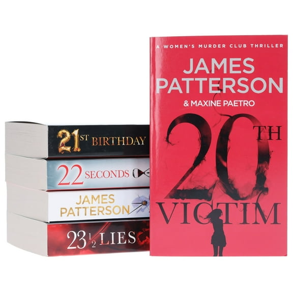 Women's Murder Club (Book 20-23 1/2) by James Patterson: 5 Book Set - Fiction - Paperback