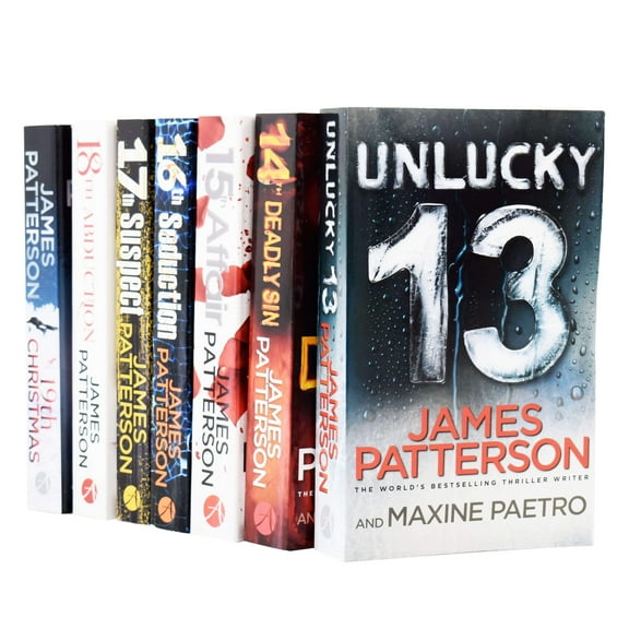 Women's Murder Club (Books 13-19) by James Patterson 7 Books Set - Fiction - Paperback