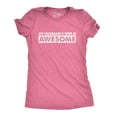 thumbnail image 1 of Women's My Husband's Wife Is Awesome T Shirt Funny Married Tee for Women Womens Graphic Tees, 1 of 9
