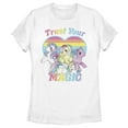 thumbnail image 1 of Women's My Little Pony Trust Your Magic  Graphic Tee White Large, 1 of 4