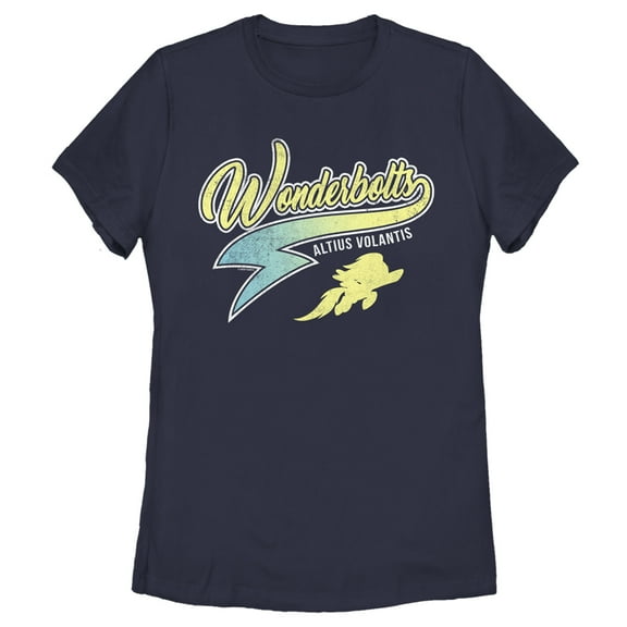 Women's My Little Pony Wonderbolts  Graphic Tee Navy Blue Medium