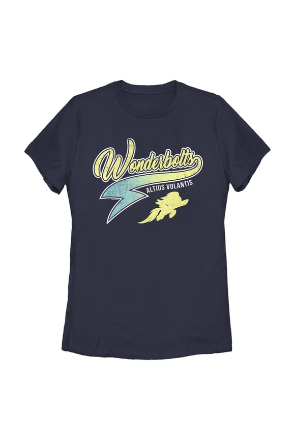 Women's My Little Pony Wonderbolts Graphic Tee Navy Blue Small