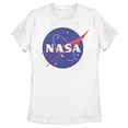 thumbnail image 1 of Women's NASA Circle Logo  Graphic Tee White Large, 1 of 4