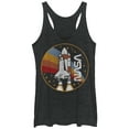 thumbnail image 1 of Women's NASA Rainbow Launch  Racerback Tank Top Black Heather Large, 1 of 4