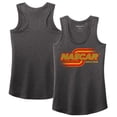 thumbnail image 1 of Women's NASCAR Heather Charcoal Name & Number Racer Back Tri-Blend Tank Top, 1 of 3