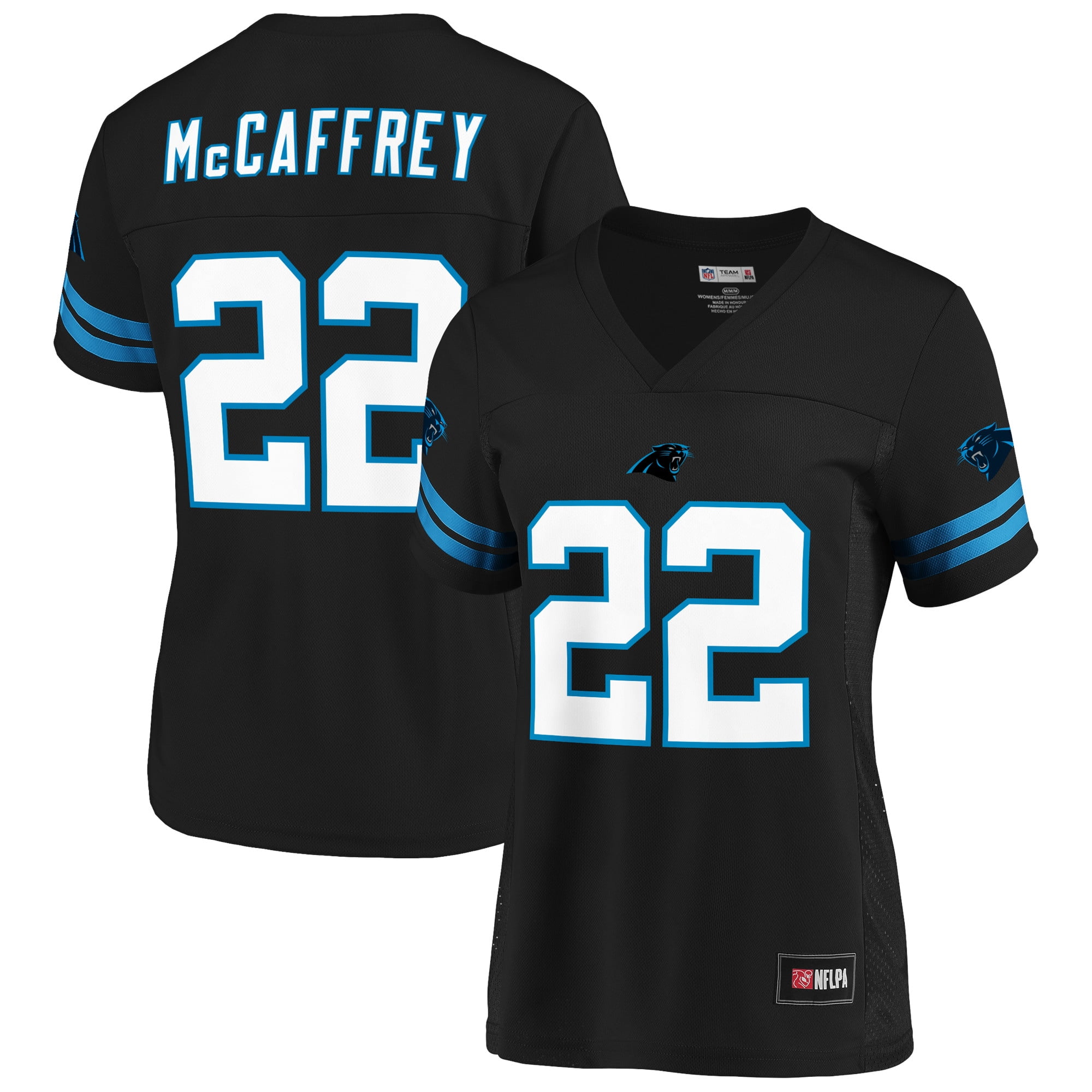 Women's NFL Pro Line by Fanatics Branded Christian McCaffrey Black