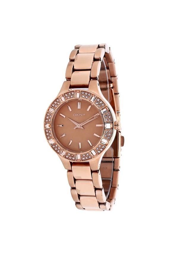 Women's NY8486 Rose-Gold Stainless-Steel Quartz Watch