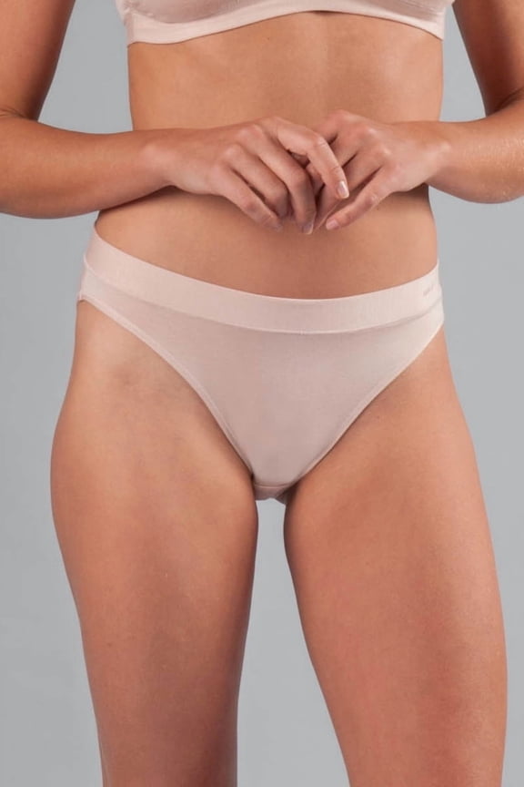Women's Naked W120210 Luxury Modal Modern Brief Panty (Rose Dust L)