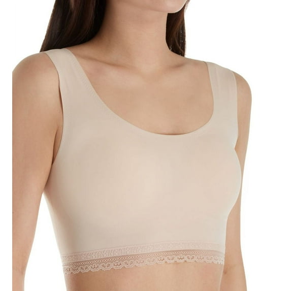 Women's Naked W160625 Almost Naked Scoop Neck Bra (Rose Dust XL)