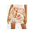 thumbnail image 1 of Women's Nancy Printed Tiered A-Line Skirt A Forest Floral Print White XL, 1 of 1