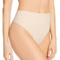 thumbnail image 1 of Women's Naomi & Nicole 7499 Sleek Solutions Waistline Thong (Warm Beige S), 1 of 1