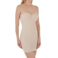 thumbnail image 1 of Women's Naomi & Nicole 7777 Luxe Shaping Strapless Bra Slip w/ Built-In Panty (Cupid Nude 36D), 1 of 3