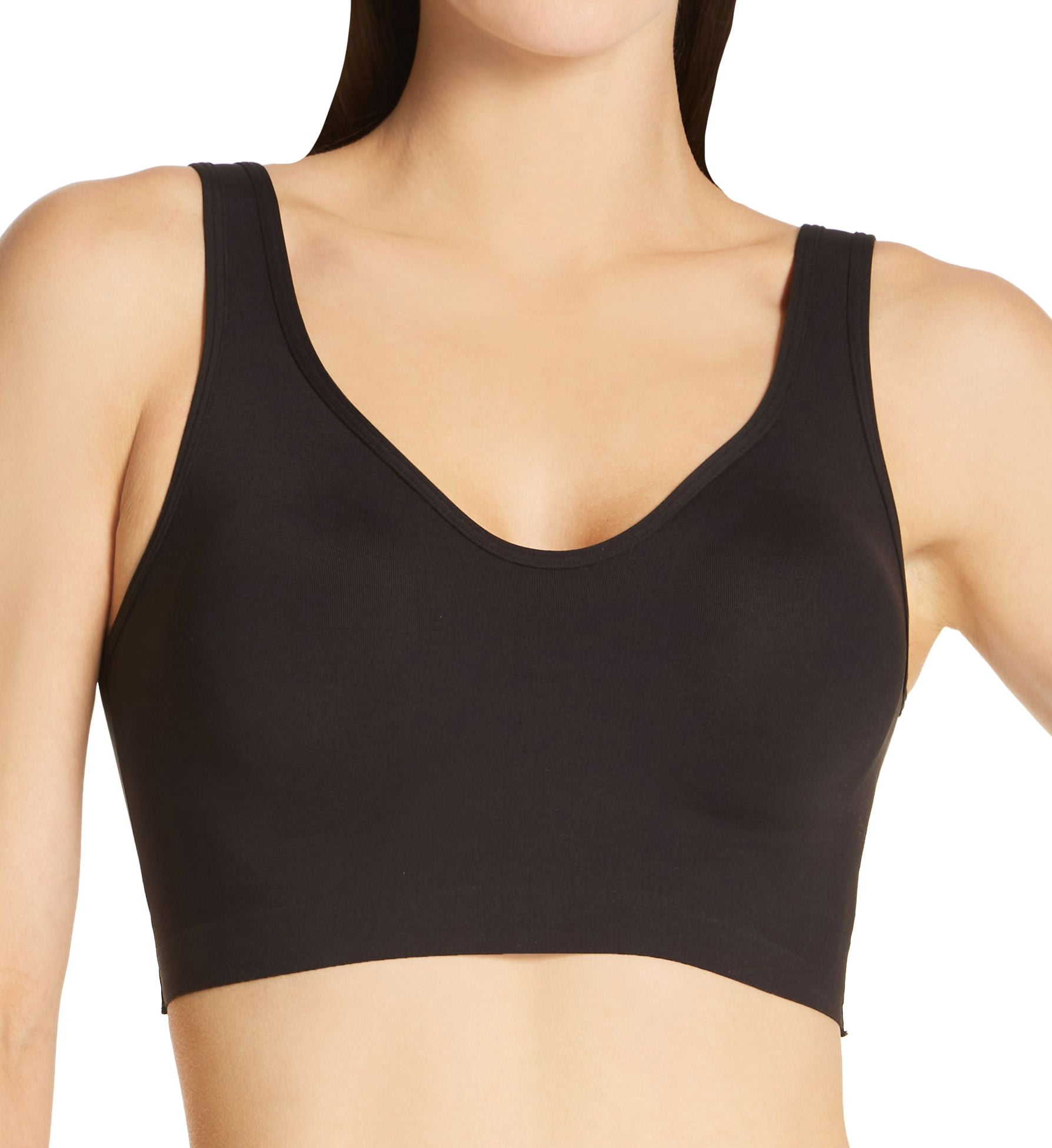 Women's Naomi & Nicole® Shapewear Lounge Bra 7511 Color: Black Size: MEDIUM