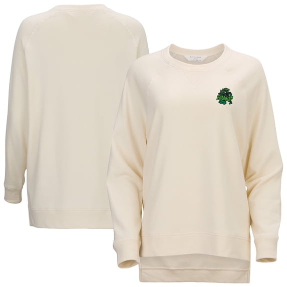 Women's Natural Eugene Emeralds French Terry Harlow Pullover Sweatshirt