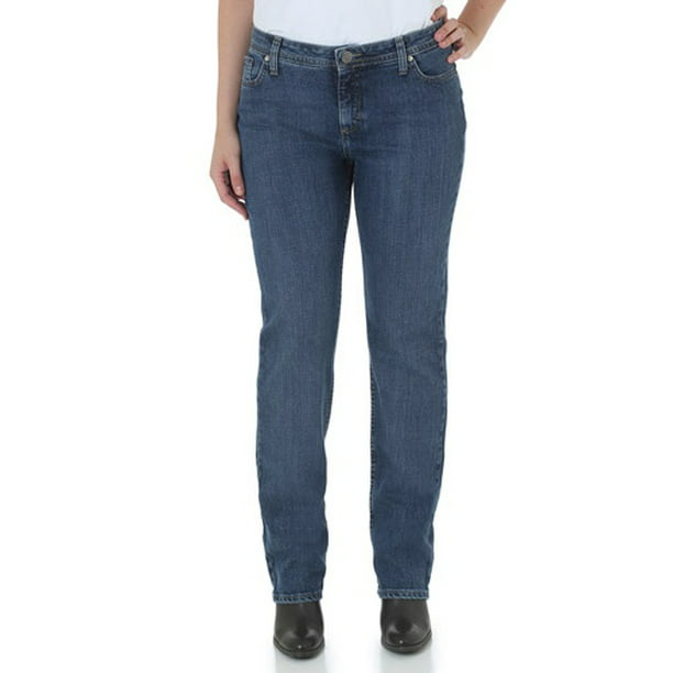 Women's Natural Fit Straight-Leg Jean - Walmart.com