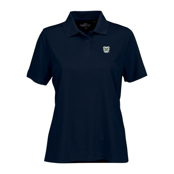 Women's Navy Butler Bulldogs Vansport Omega Plus Size Tech Polo