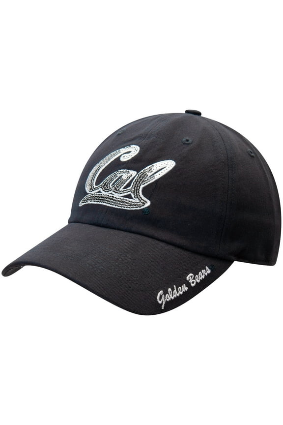 Women's Navy Cal Bears Sparkle Adjustable Hat