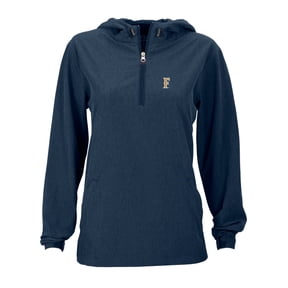 Women's Navy Cal State Fullerton Titans Pullover Stretch Anorak Jacket