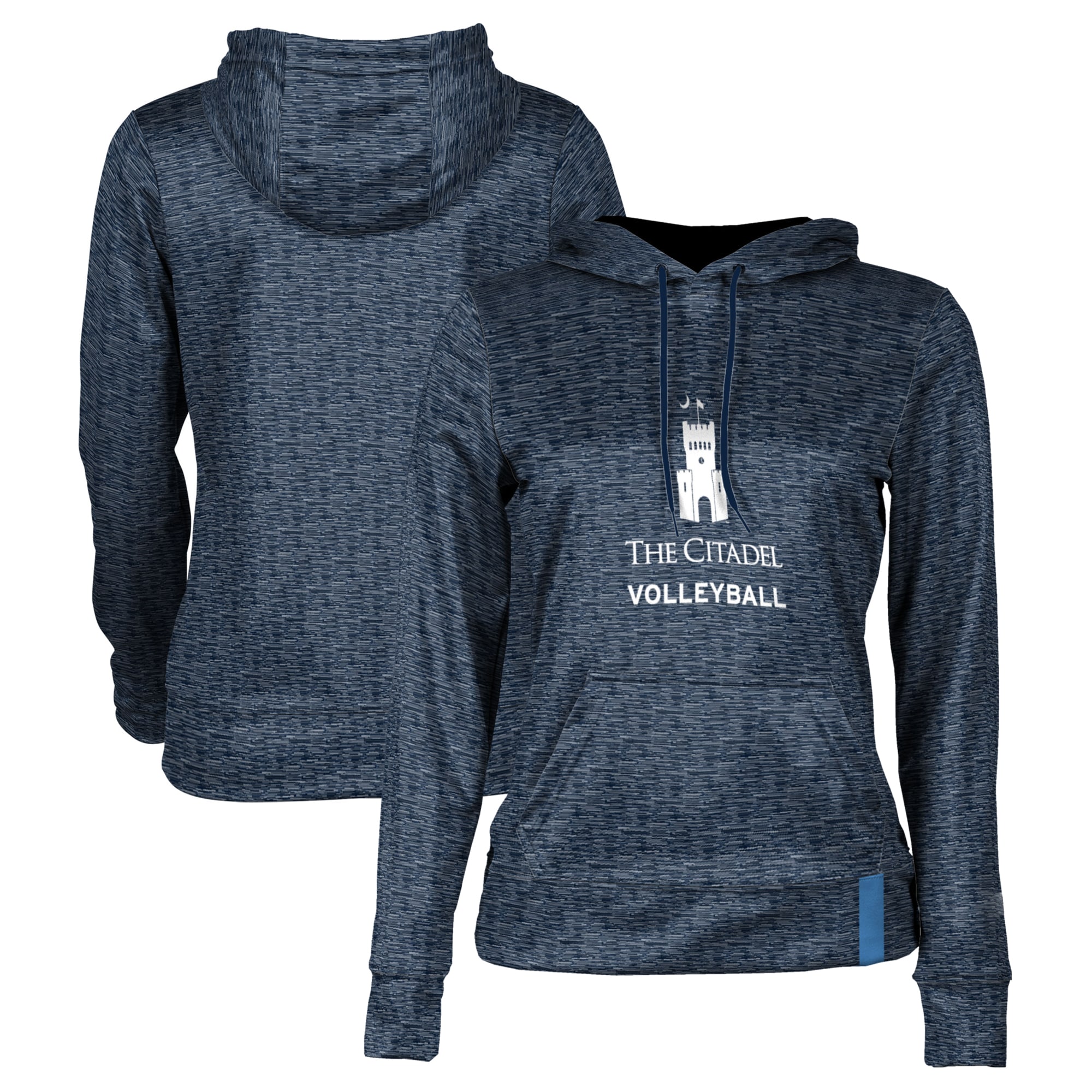 Women's Navy Citadel Bulldogs Volleyball Pullover Hoodie - image 1 of 3