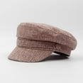 thumbnail image 1 of Women's Navy Cotton British Beret Versatile for Casual & Formal Outfits,Pink,One Size,Dailypoc, 1 of 3