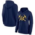thumbnail image 1 of Women's Navy Denver Nuggets Alternate Logo Pullover Hoodie, 1 of 3