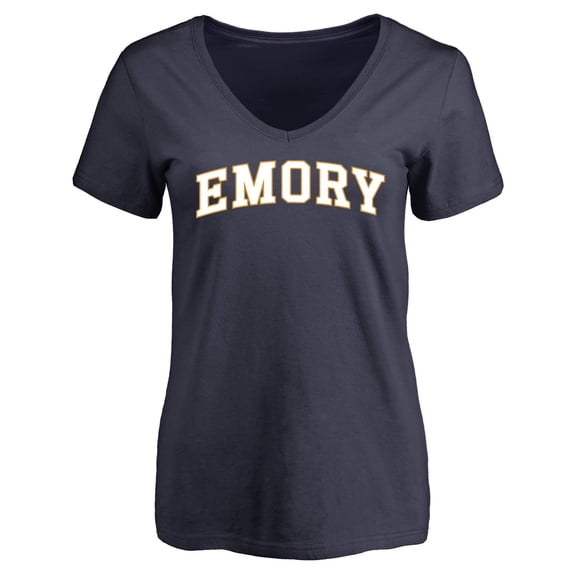 Women's Navy Emory Eagles Everyday T-Shirt