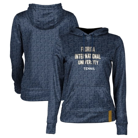 Women's Navy FIU Panthers Tennis Pullover Hoodie