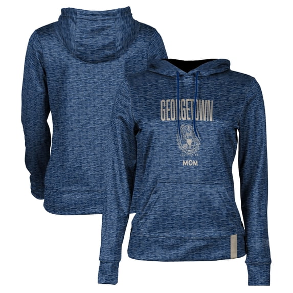 Women's Navy Georgetown Hoyas Mom Pullover Hoodie