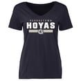 thumbnail image 1 of Women's Navy Georgetown Hoyas Team Strong T-Shirt, 1 of 2