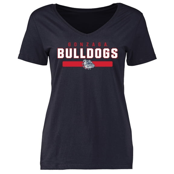 Women's Navy Gonzaga Bulldogs Team Strong T-Shirt