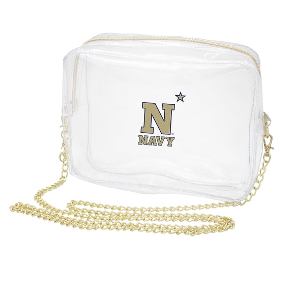 Women's Navy Midshipmen Camera Crossbody Bag