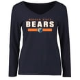 thumbnail image 1 of Women's Navy Morgan State Bears Team Strong Long Sleeve T-Shirt, 1 of 2