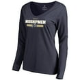 thumbnail image 1 of Women's Navy Navy Midshipmen Team Strong Long Sleeve T-Shirt, 1 of 3