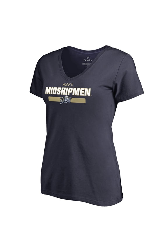 Women's Navy Navy Midshipmen Team Strong T-Shirt