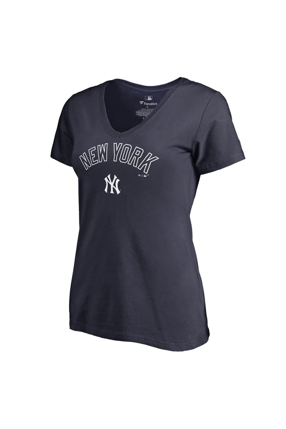Women's Navy New York Yankees Team Lockup T-Shirt