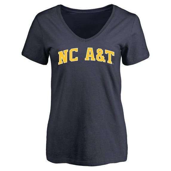Women's Navy North Carolina A&T Aggies Everyday T-Shirt