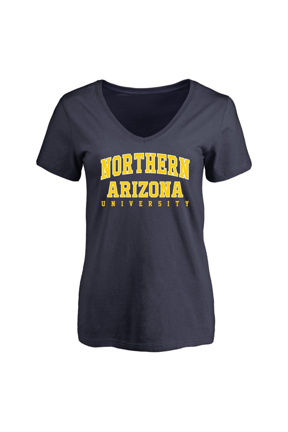 Women's Navy Northern Arizona Lumberjacks Everyday T-Shirt