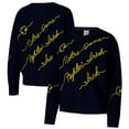 thumbnail image 1 of Women's Navy Notre Dame Fighting Irish Love Note Pullover Sweater, 1 of 3