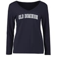 thumbnail image 1 of Women's Navy Old Dominion Monarchs Everyday Long Sleeve T-Shirt, 1 of 2