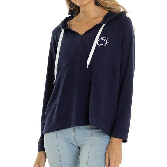Women's Navy Penn State Nittany Lions Christine Pullover Hoodie