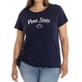 thumbnail image 1 of Women's Navy Penn State Nittany Lions Sophie Side-Tie T-Shirt, 1 of 1