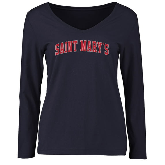 Women's Navy Saint Mary's Gaels Everyday Long Sleeve T-Shirt