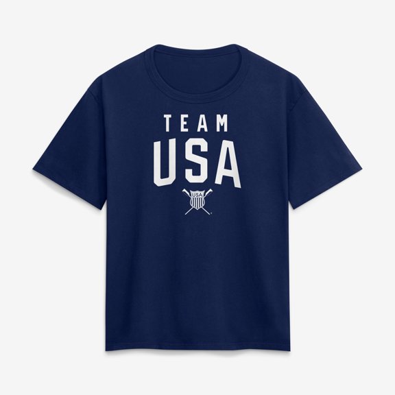 Women's-Navy Team USA Summer Games Rowing T-Shirt
