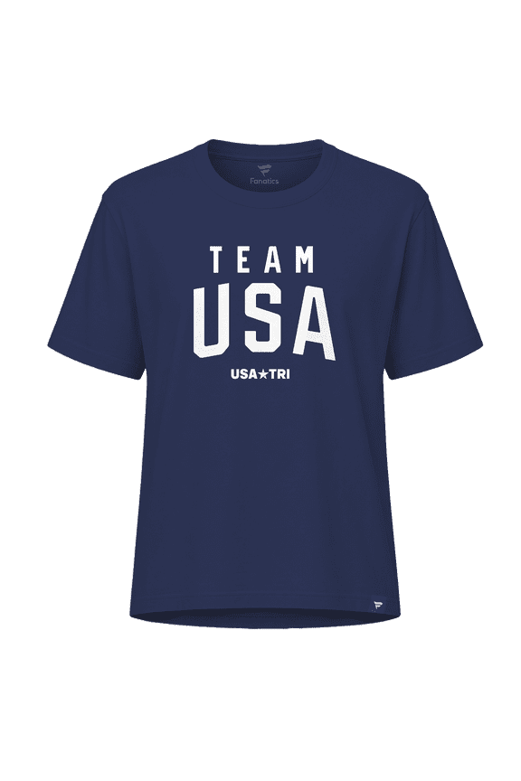 Women's-Navy Team USA Summer Games Triathlon T-Shirt