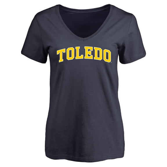 Women's Navy Toledo Rockets Everyday T-Shirt