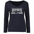 thumbnail image 1 of Women's Navy UNF Ospreys Team Strong Long Sleeve T-Shirt, 1 of 2